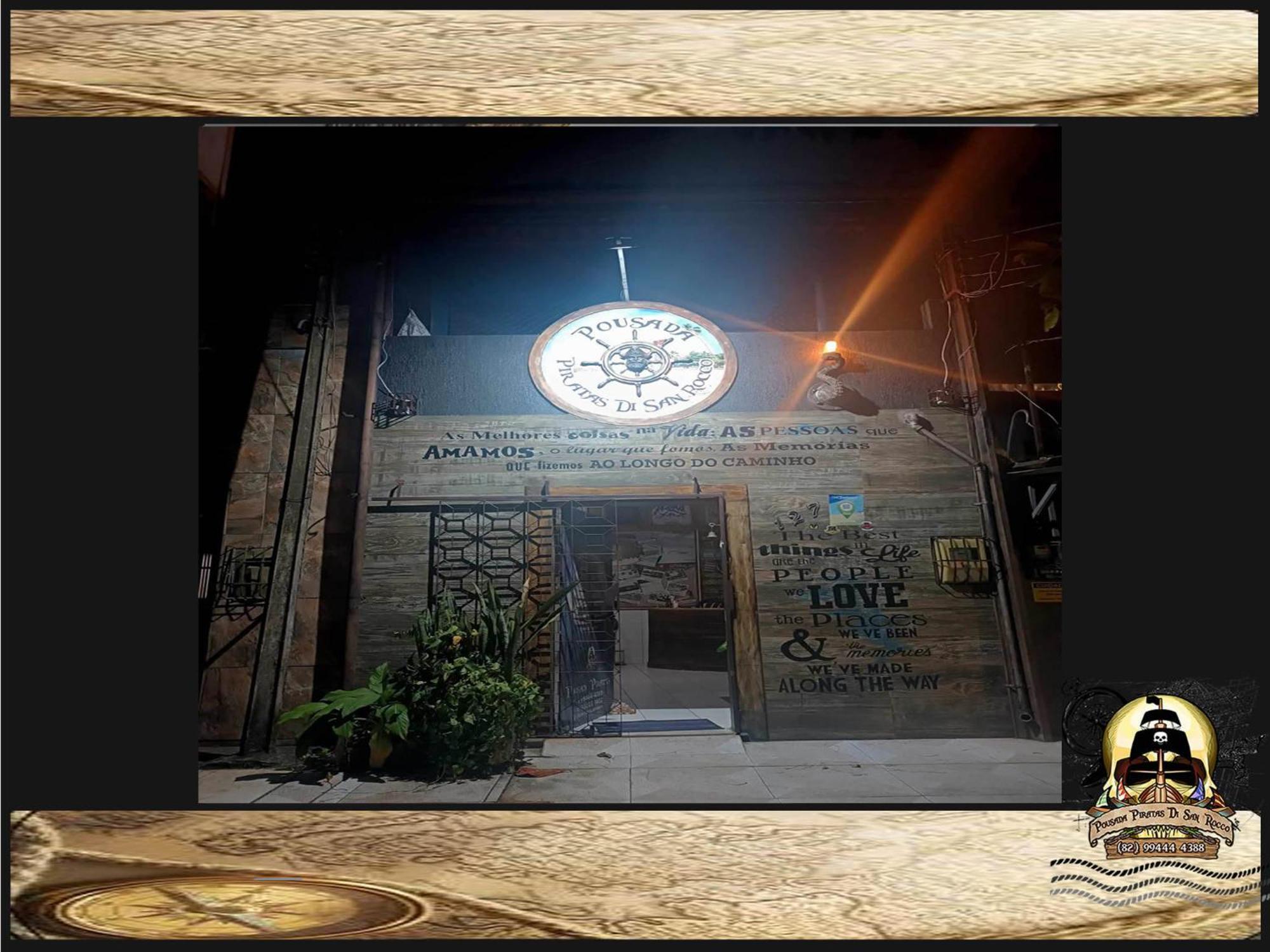 Pousada Piratas Di San Rocco มาเซโอ ภายนอก รูปภาพ